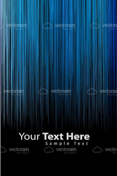 Abstract Rain Background with Sample Text